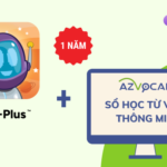 Razplus + sổ từ vựng thông minh azVocab